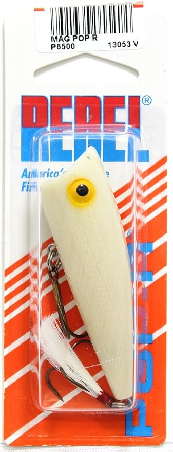 Rebel Lures Pop-R Topwater Popper Fishing Lure