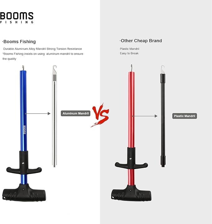 Booms Fishing R2 Hook Remover Squeeze-Out Fish Hook Tools 3 Colors Available