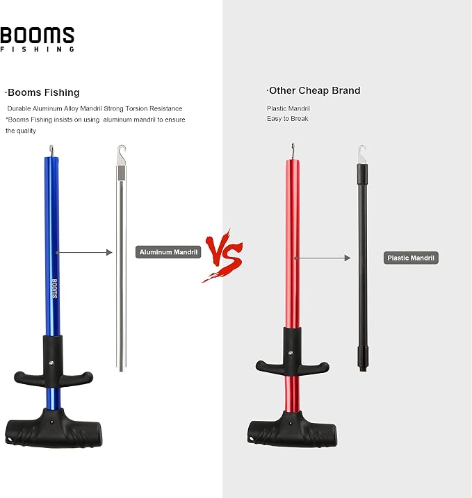 Booms Fishing R2 Hook Remover Squeeze-Out Fish Hook Tools 3 Colors Available