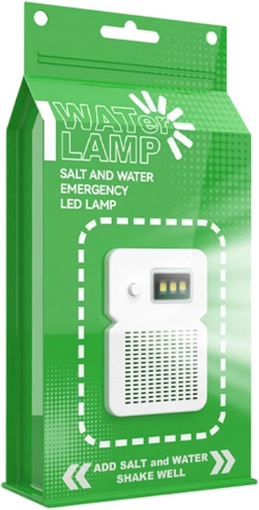 Outdoor Camping Lantern, Portable Bright Light System, Saltwater Powered Lamp Unit, High Output Tent Lighting Gear, Rechargeable Hiking Fishing Travel Safety Illumination Kit, Night Use