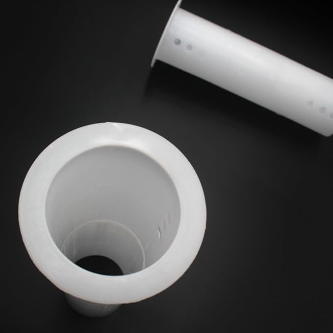 TAUROX Mini Split Cover Wall Sleeve for Air Conditioning Line Set Covers for Outside Units AC Sleeve Through The Wall Pipe Accessories (8.66 inches Length)