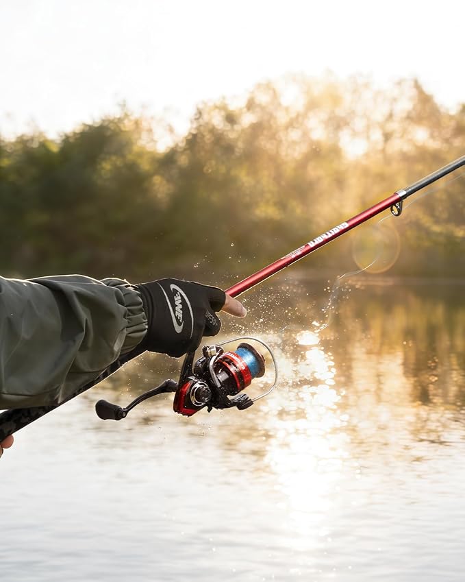 Ghosthorn Fishing Rod and Reel Combo Collapsible Fishing Pole Telescopic Fishing Rod Combo Travel Portable Fishing Set Carbon Fiber with Carrier Bag for Saltwater Freshwater