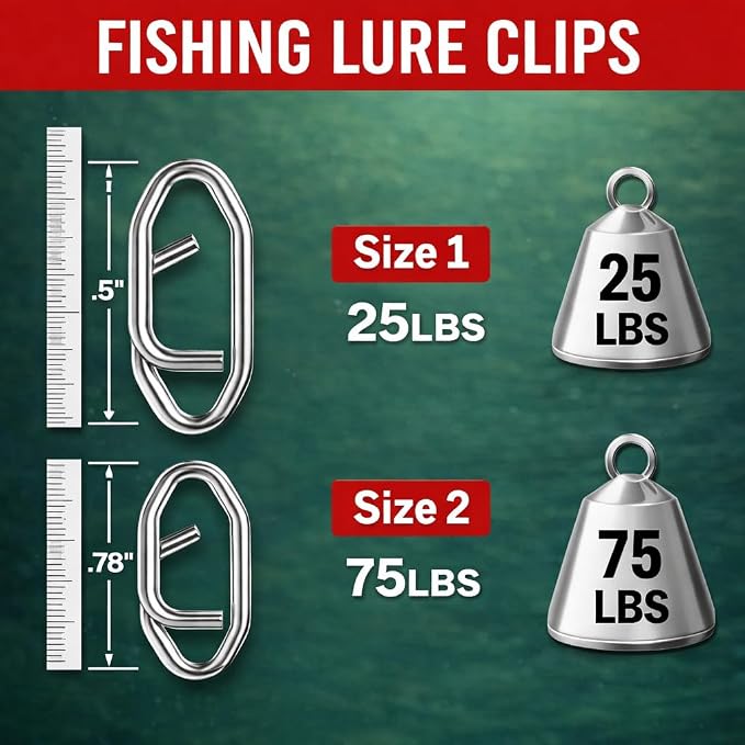 Fishing Lure Clips