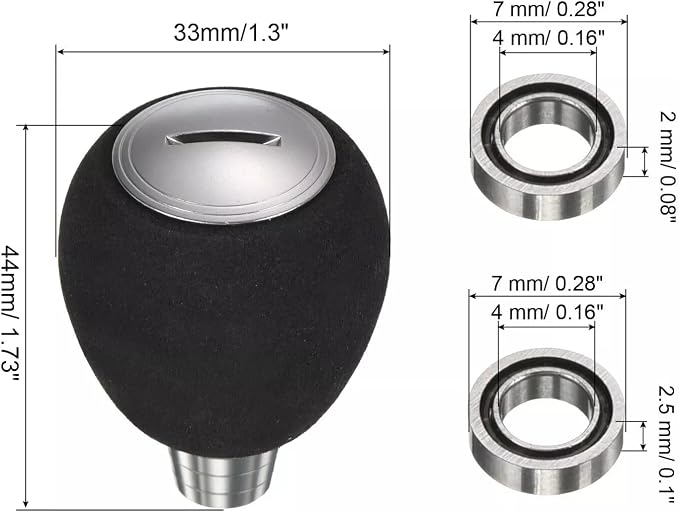 Fishing Reel Handle EVA Knob Fishing Reel Power Handle Grip Knob