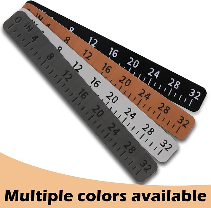 KXKZREN Foam Fish Ruler with Strong Self Adhesive Backing 32" 40" Waterproof Fishing Measuring Tool for Fishing Boats, Bass Boat, Kayak