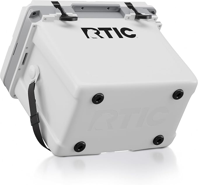 RTIC Ultra-Light Hard Cooler Insulated Portable Ice Chest Box for Drink, Beverage, Beach, Camping, Picnic, Fishing, Boat, Barbecue, 30% Lighter Than Rotomolded Coolers