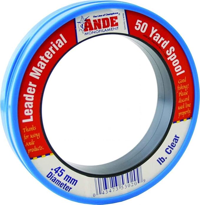 ANDE PCW50-50 Mono Leader Wrist, 50lb
