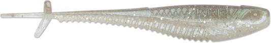CrushCity Mooch Minnow Soft Plastic Minnow Bait, Natural Profile for Drop Shot, Jig Head & Multi-Species Fishing