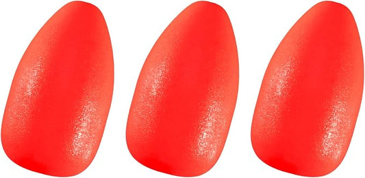 Alwonder 60-Pack Fishing Floats Bobbers Oval Bullet Foam Rig Floats Pompano Surf Ice Fly Fishing Trolling Fish Finder Bottom Live Bait Rigs Float for Bass Trout Walleye Crappie Redfish Bluegill
