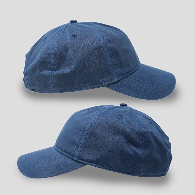 Genuine Waxed Canvas Hat – Adjustable Unstructured Cap for Men & Women, Durable, Weather-Resistant