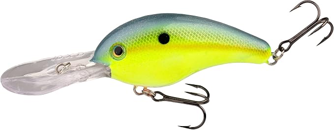 Strike King Promodel Crankbait S3 Fishing Lure, 3/8 oz, Dives to 8'