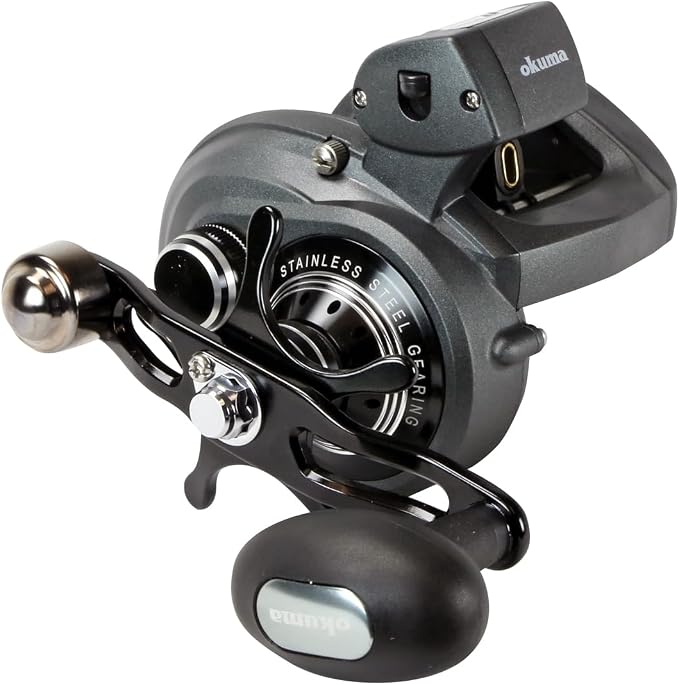 Okuma Cold Water SS Lowprofile Line Counter Trolling Reel