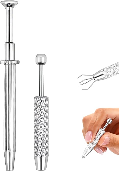 14g/16g/18g ASTM F136 Titanium Piercing Taper Insertion Pin for Internal Thread Tragus/Helix/Lip/Nose/Helix/Piercing Jewelry Cartilage Earrings Labret Nose Studs Stretcher Assistant Tool