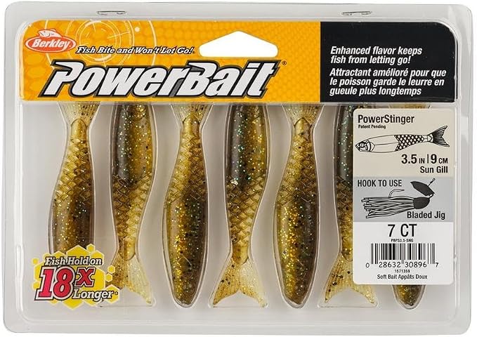 Berkley PowerBait PowerStinger Fishing Soft Bait