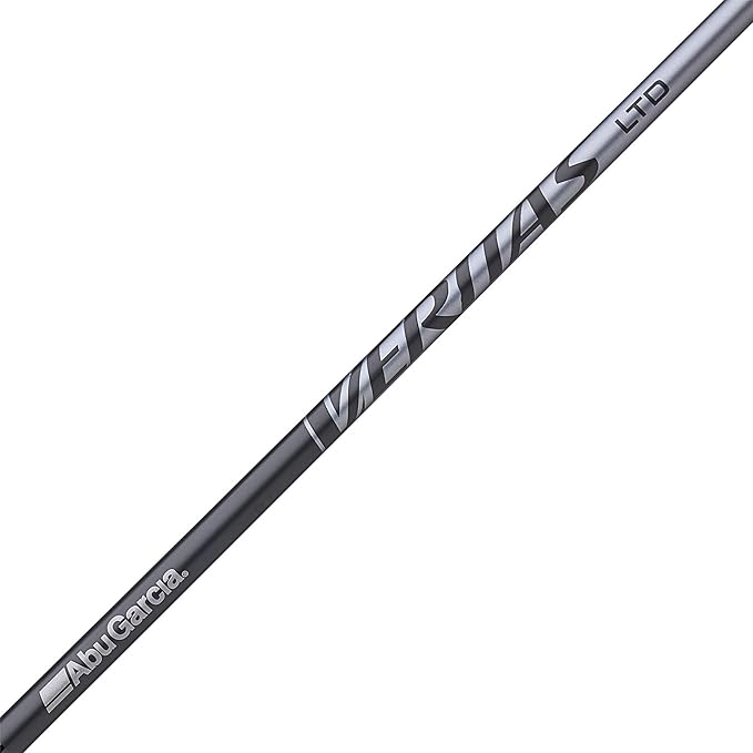 Abu Garcia Veritas Casting BFS Fishing Rod, Balanced and Lightweight Rod, Powerlux 100 Construction, Custom Ergonomic Reel Seat