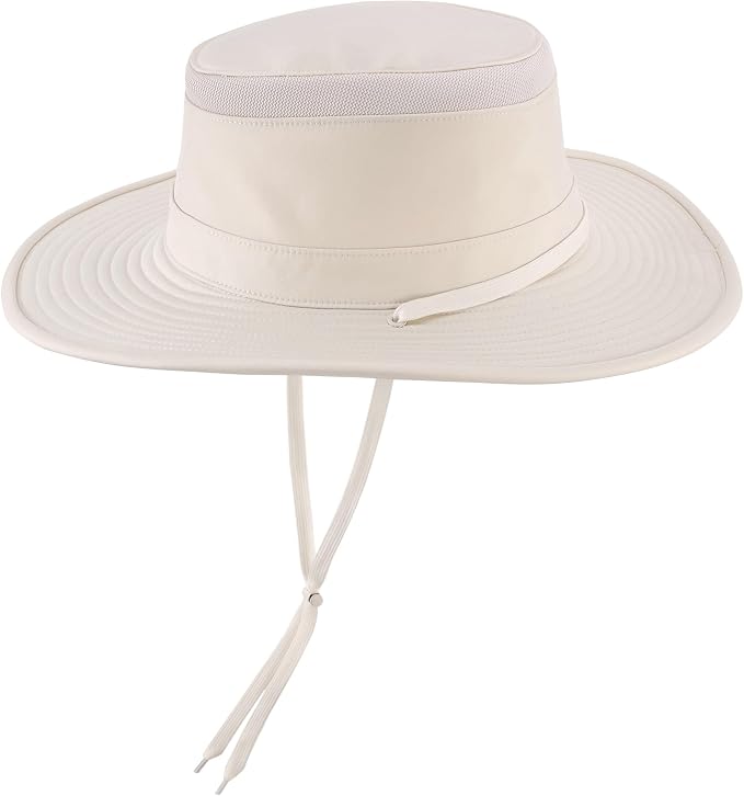 Home Prefer Classic UPF 50+ Men's Sun Hat Wide Brim Bucket Hat UV Protection Fishing Hat for Men Beach Safari Gardening Golf