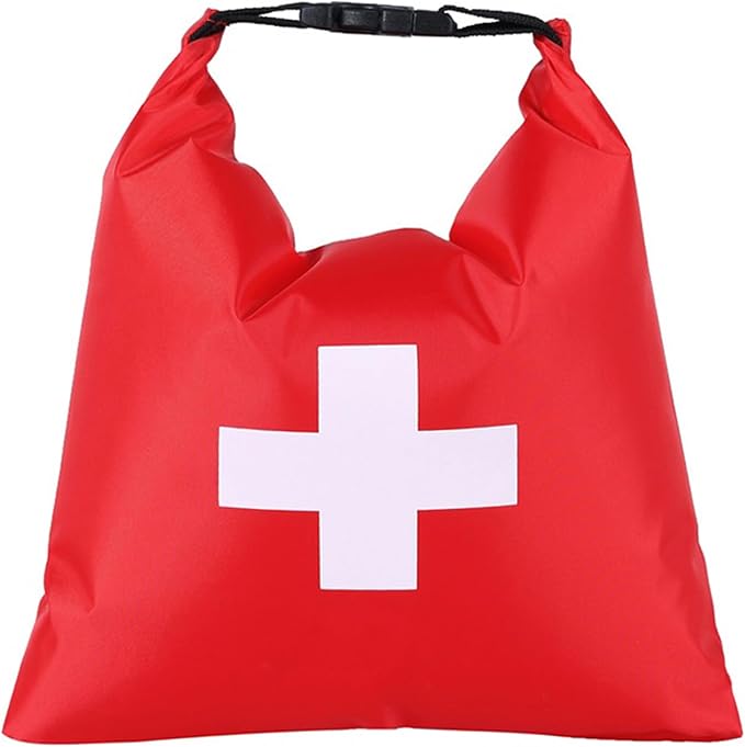 Camping First Aid Kit, Waterproof First Aid Kit Portable Lightweight Boat Dry Bag Multifunctional Outdoor Emergency Survival for Backpacking, Hiking, Fishing, Camping