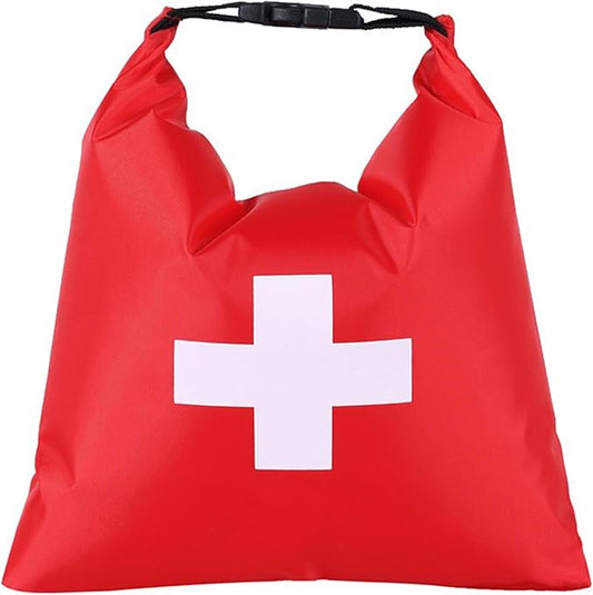Camping First Aid Kit, Waterproof First Aid Kit Portable Lightweight Boat Dry Bag Multifunctional Outdoor Emergency Survival for Backpacking, Hiking, Fishing, Camping