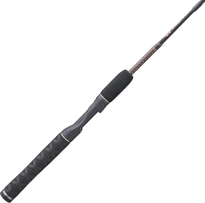 Ugly Stik 6’6” GX2 Spinning Rod, Three Piece Spinning Rod, 6-15lb Line Rating, Medium Rod Power, Moderate Fast Action, 1/8-5/8 oz. Lure Rating