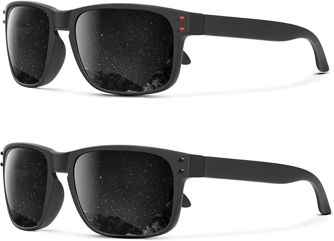 KALIYADI Polarized Sunglasses for Men and Women Vintage Style Sun Glasses for Fishing Running Driving with UV Protection