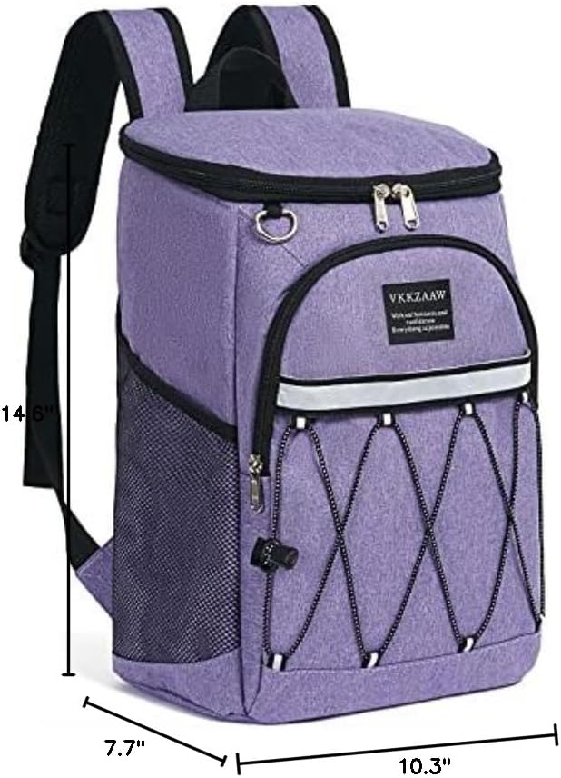 Backpack Cooler Backpack 26 Cans Insulated Leak Proof for Women Men Beach Camping Picnic Fishing Hiking Lunch Backpack Waterproof Cooler