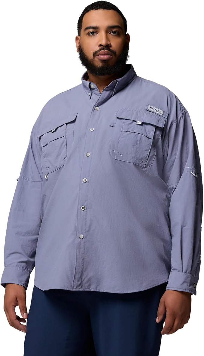 Columbia Men's PFG Bahama II Long Sleeve Fishing Shirt