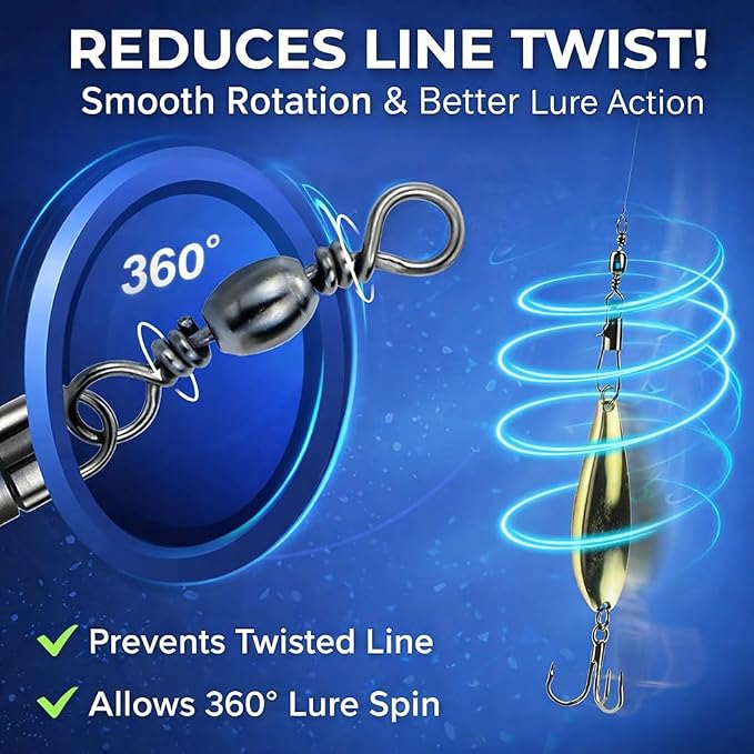 Fishing Swivels & Snaps