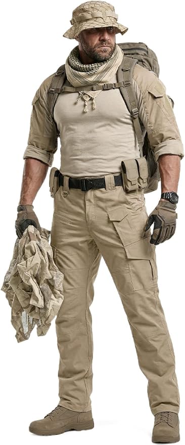 CQR Men's Tactical Boonie Hat, Breathable Packable Sun Hat for Hunting, Hiking, Fishing, Shooting, and Outdoor Activities