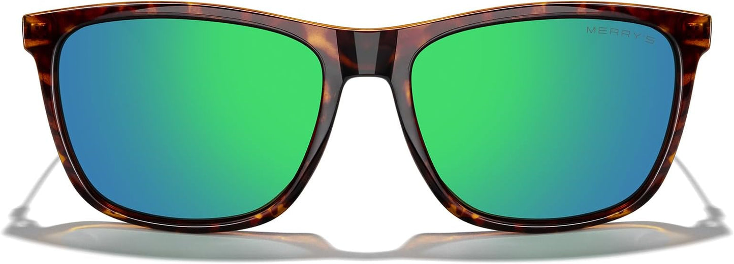 MERRY'S Unisex Polarized Aluminum Sunglasses Vintage Sun Glasses For Men/Women S8286