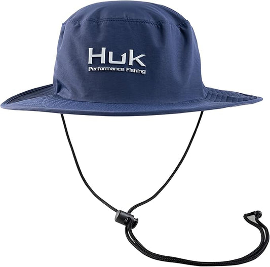 HUK Men's Boonie Hat, Wide Brim Fishing Hat for Men