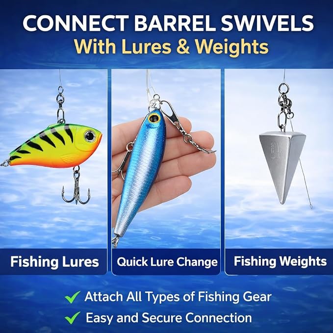 Fishing Swivels & Snaps