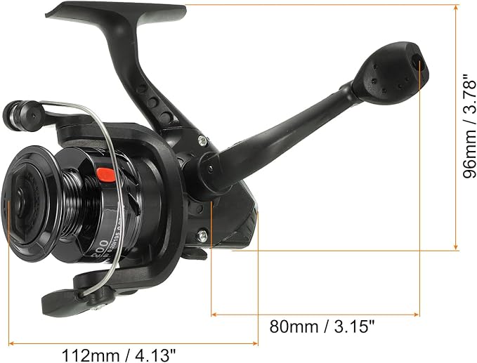 PATIKIL Fishing Reel Left/Right Interchangeable Handle