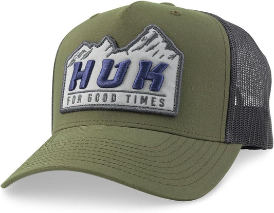 Mens Trucker Hat, Anti-Glare Snapback Fishing Hat for Men