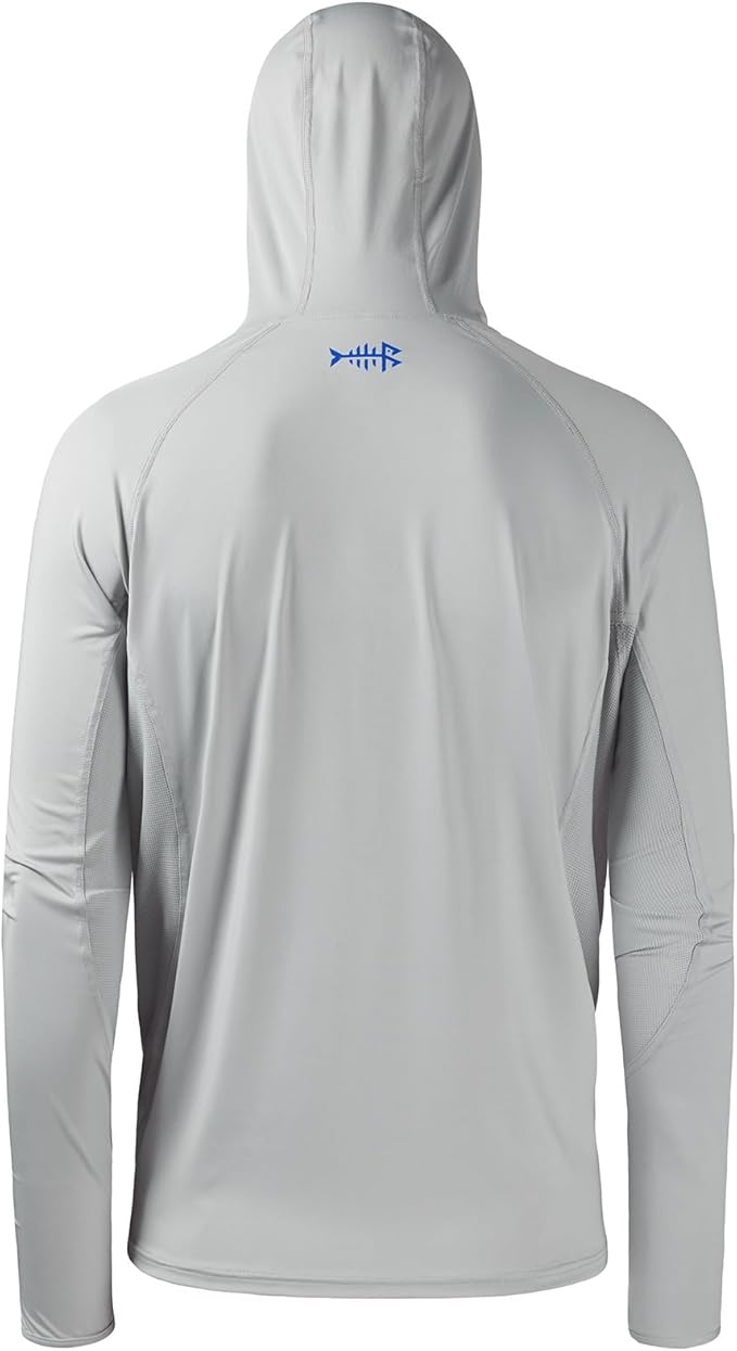 BASSDASH UPF 50+ Men’s Long Sleeve Fishing Shirt with Mask UV Neck Gaiter Hoodie