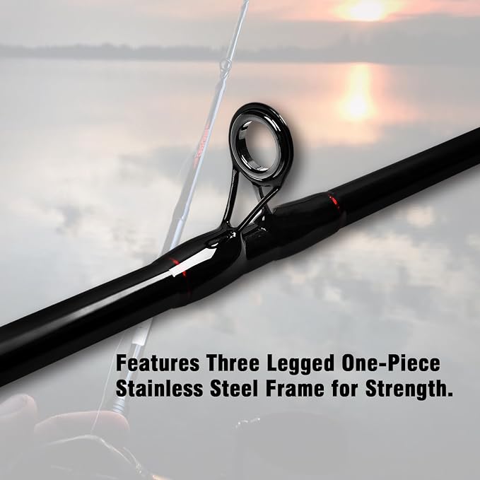 Fiblink 4 Pieces Travel Casting Rod Carbon Baitcasting Fishing Rod Portable Fishing Rod Baitcaster