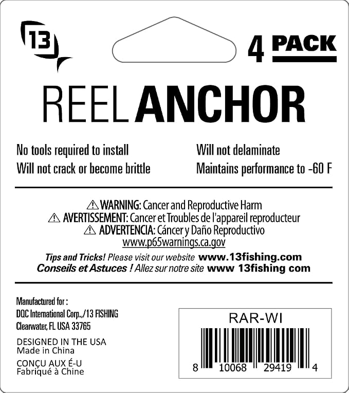 13 FISHING - Ice Reel Anchor Wrap Bands