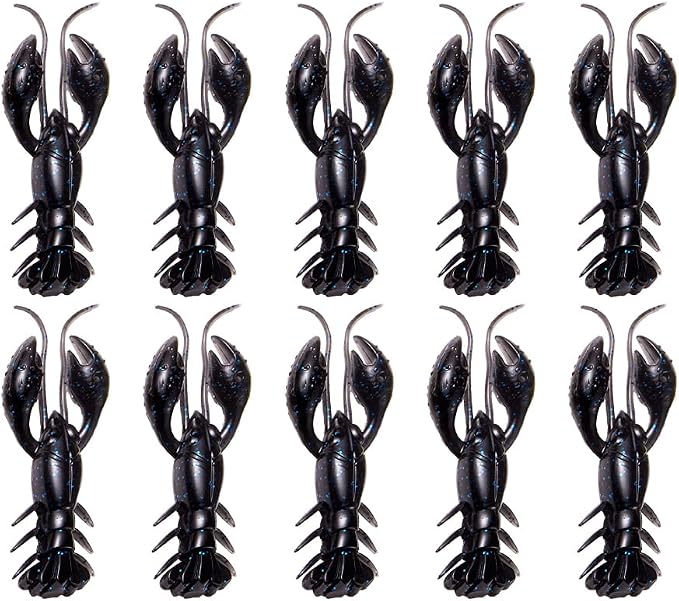 SOLOKING Soft Plastic Fishing Lures - Second Generation Evolved Bait with Natural Shrimp Oil, Salt Injection Technology, Super Elastic Imported PCV Material - Laser Reflector & Submarine Modeling