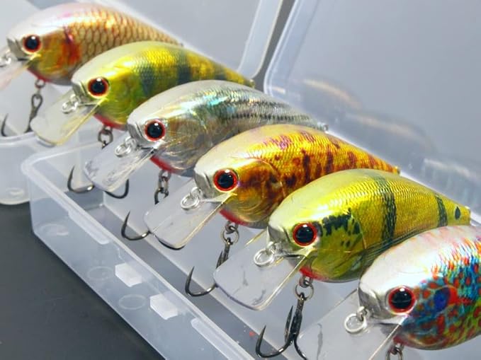 Minnow Crankbait for Bass Fishing Bass Lure Jerkbait Fishing Lures and Tackle Box