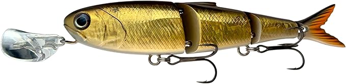 Headbanger Spitfire Topwater Fishing Lure (4-1/2" & 6-1/2") – Hybrid Wakebait & Propbait for Bass, Pike & Musky – Hard Body Swimbait with Action Lip & VMC Hooks