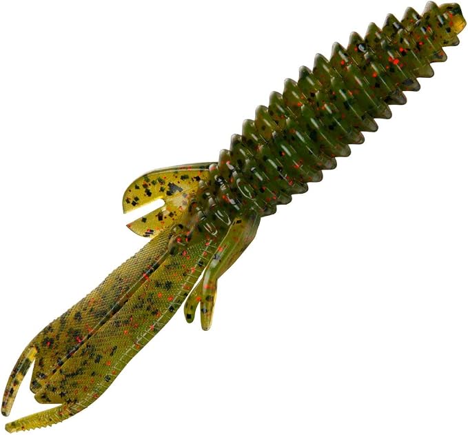 Charlie's Worms Flippin' Bug, Scented, Soft Bait for Freshwater Saltwater, 6pk
