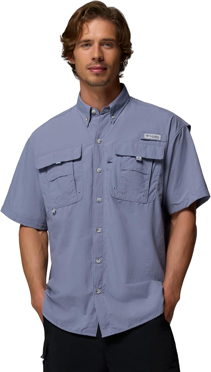 Columbia Men's PFG Bahama II Short Sleeve Fishing Shirt