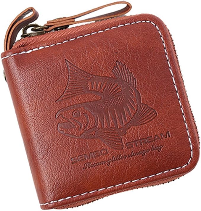Metal Jigs Spinner Sequins Baits Bag Small Spoon Wallet Fishing Lures Bag Tackle Carry Case Fishing Accessories Small Spoon Wallet