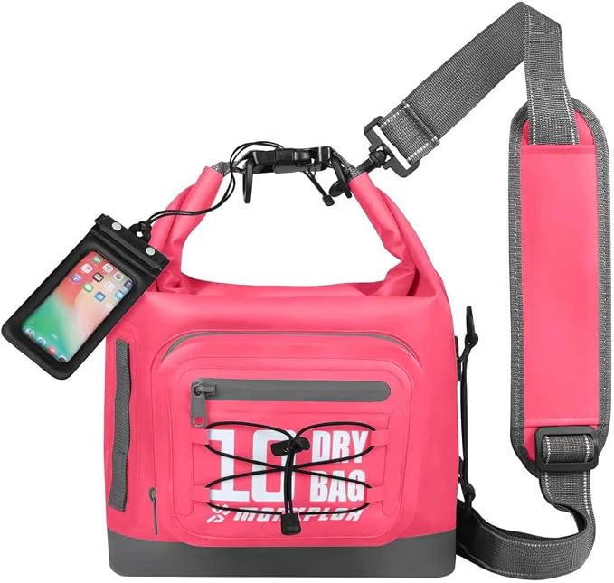 MORXPLOR Dry Bag Waterproof,5L/10L/20L/30L/40L/55L Roll Top Dry Bag Backpack with WaterProof Phone Case for Swim,Kayak
