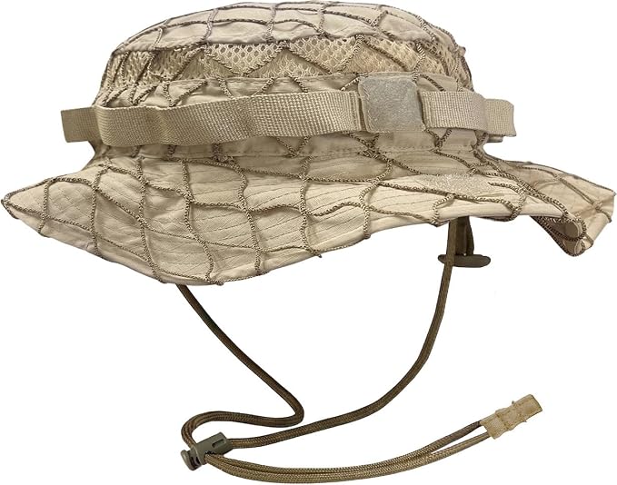 CQR Men's Tactical Boonie Hat, Breathable Packable Sun Hat for Hunting, Hiking, Fishing, Shooting, and Outdoor Activities