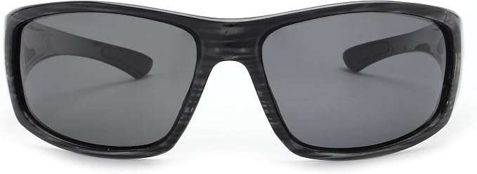 Fishoholic Polarized Fishing Sunglasses with Metal Logo UV400 Fishing Gift with Hard Case and Pouch