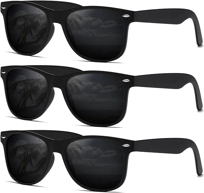 DEMIKOS Sunglasses Men Polarized Sunglasses for Mens Womens Retro Mirror Lens for Driving Fishing UV Protection