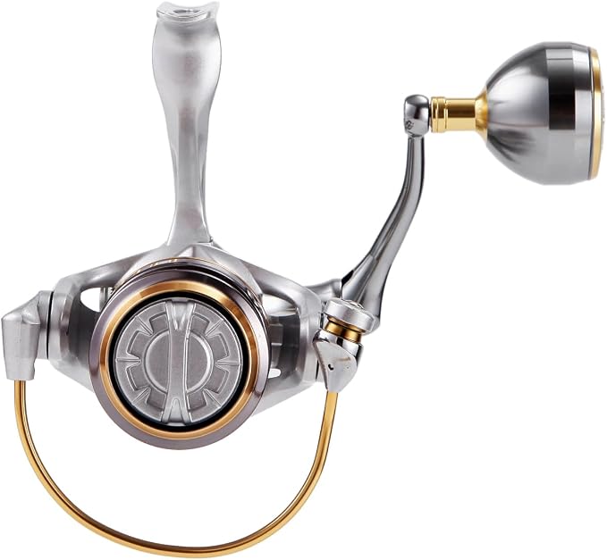 Long Shot Spinning Reel with Stainless Steel Gear, Heavy Tackle Saltwater Fishing Reel, 13+1BBS Smooth Surf Spinning Fishing Reel, 22KG/49Lbs Max Drag, Metal Trolling Reel Size 3000-6000
