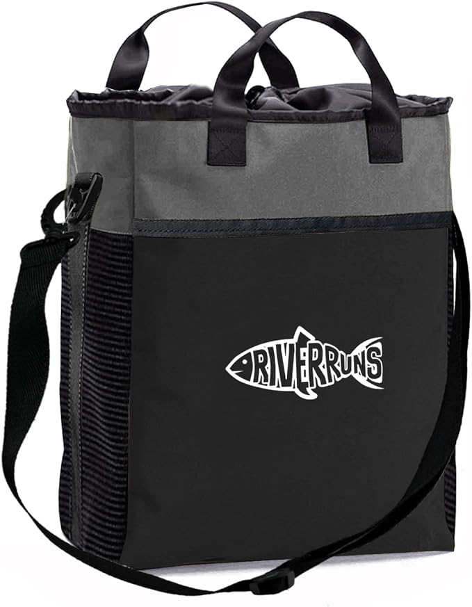 Riverruns Fishing Hunting Wader Bag with Vented Mesh, Waders Boots Bag, Fly Fish Storage Bag for Fishing, Hiking, Camping