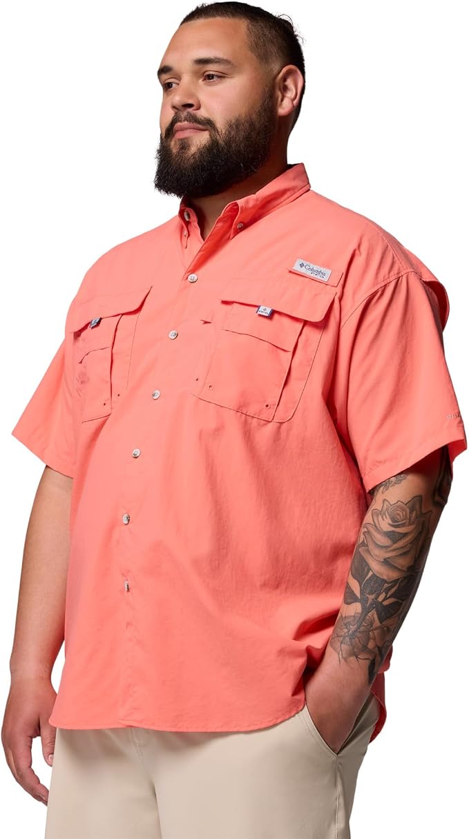 Columbia Men's PFG Bahama II Short Sleeve Fishing Shirt