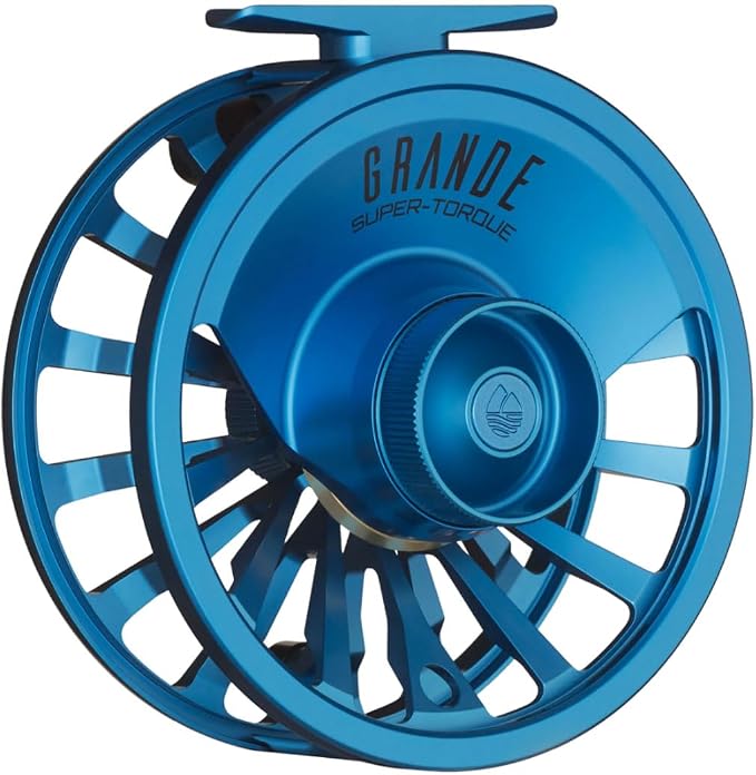 Redington Grande Fly Fishing Reel, Heavyweight Big Game Fly Reels, Freshwater and Saltwater, Super-Torque Drag System, Marine, 7/8/9